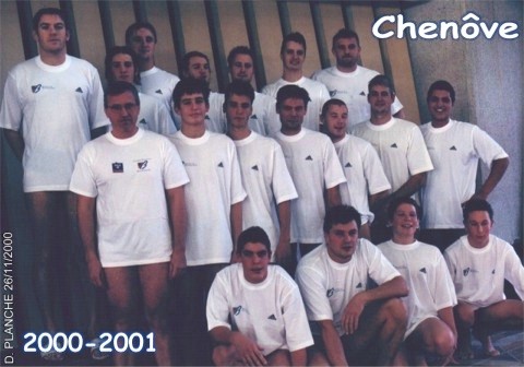 Chenôve saison 2000-2001